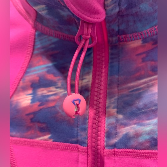 Ivivva girls, size 14, zip up jacket/sweater, pink - Picture 4 of 9